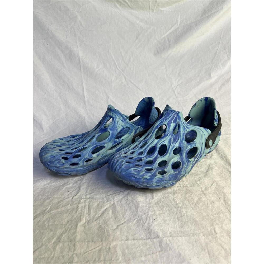 Merrell Hydro Moc Water Shoe Croc Blue Tie Dye CAMO Mens Size 9